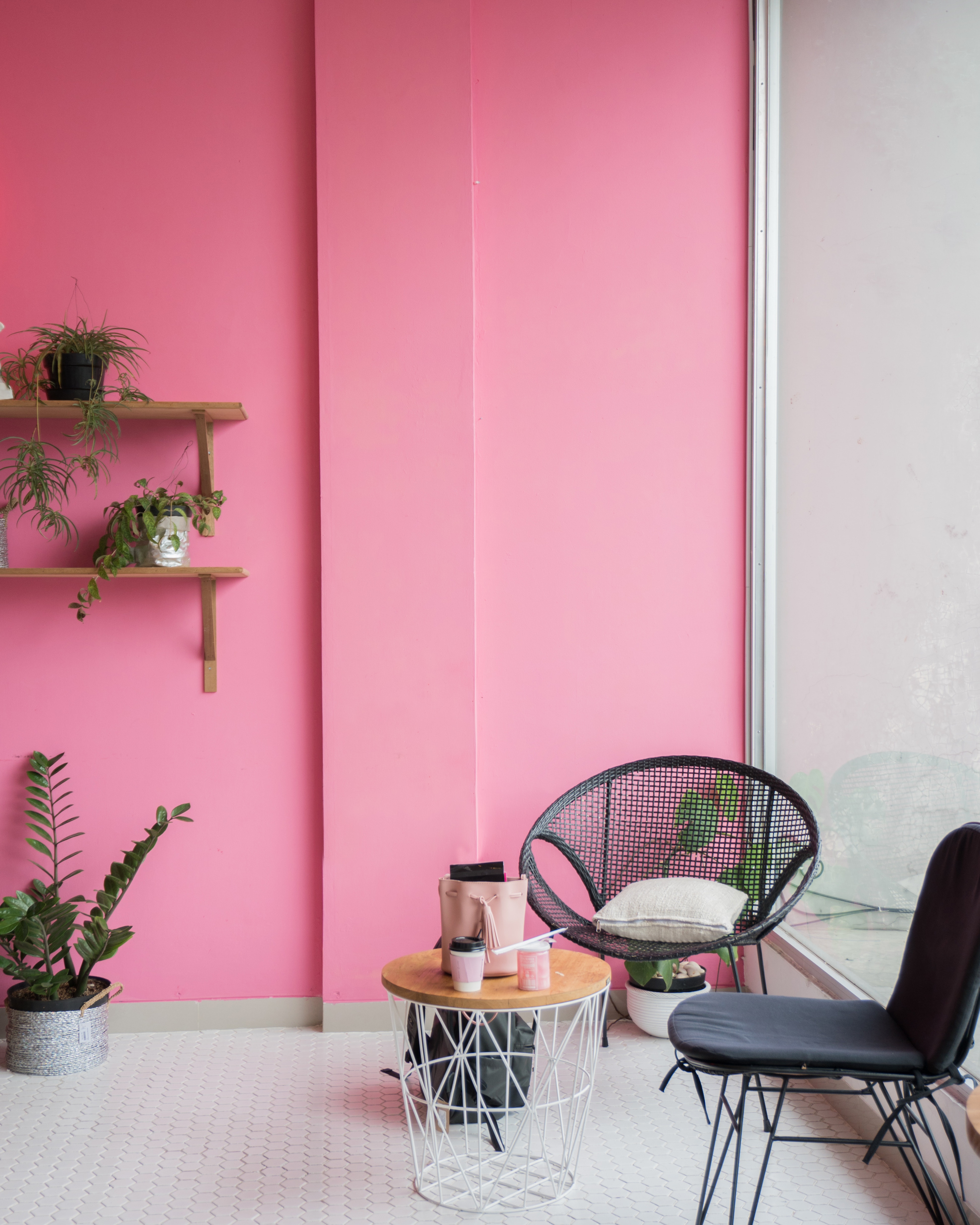 Boligindretning af farverig feng shui i privat hjem